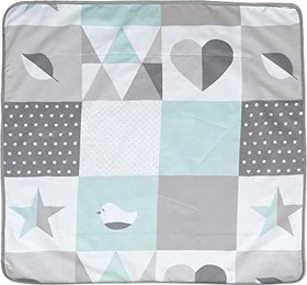 roba Happy Patch Kuscheldecke mint
