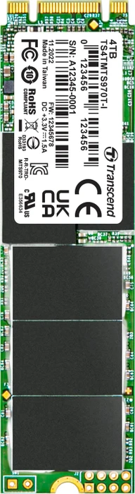 Transcend MTS970T / Industrial MTS970T-I, M.2