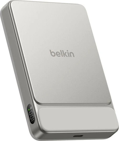 Belkin UltraCharge Magnetische Powerbank 10K silber/beige
