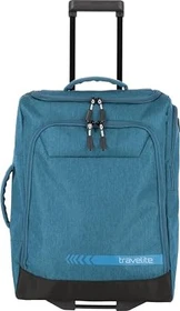 Travelite Kick Off Rollenreisetasche S petrol