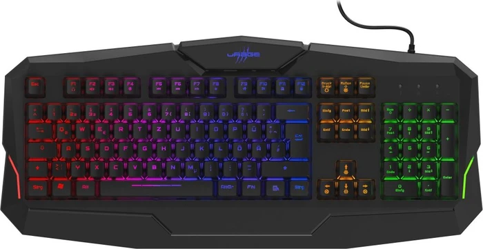 Hama uRage Exodus 210 Illuminated Gaming Tastatur, USB, DE