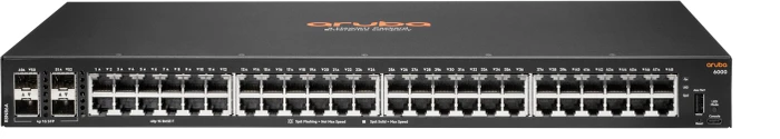 HPE Aruba CX 6000 Series Rackmount Gigabit Managed Switch, 48x RJ-45, 4x SFP