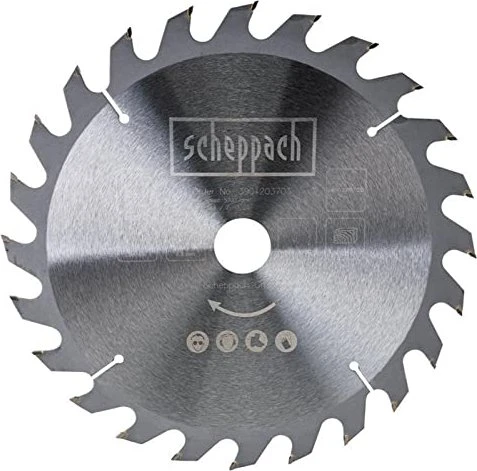 Scheppach HW Kreissägeblatt 24Z, 254x1.8x30mm, 1 Stück