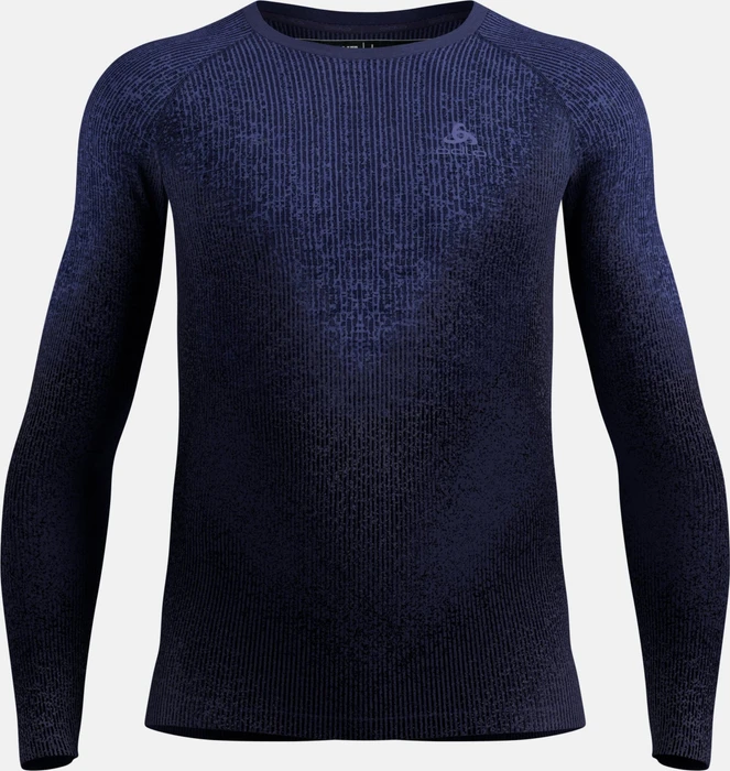 Odlo POW Blackcomb Baselayer Rundhals Funktionsshirt langarm skipper blue (Herren)