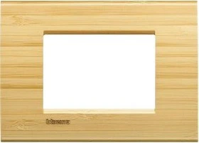 Bticino Livinglight Abdeckrahmen 1-fach, bambus