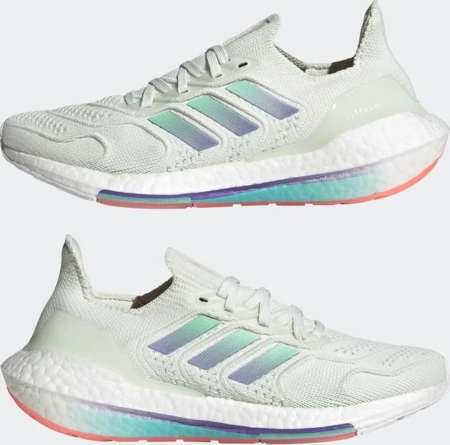 adidas Ultraboost 22 Heat.RDY white tint/pulse mint/purple rush (Damen)
