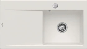 Villeroy & Boch Subway Style 50 Einbau Becken rechts mit Ablauffernbedienung steam