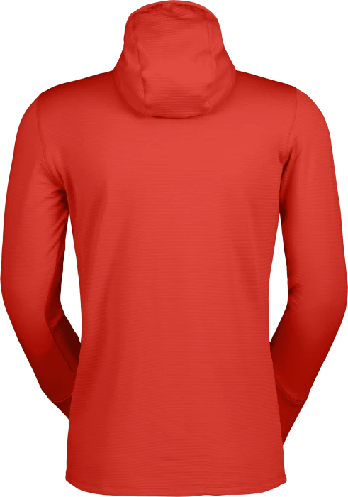 Scott Defined Light Zip Hoodie turbo red (Herren)
