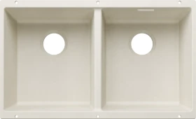 Blanco Subline 350/350-U Unterbau Doppelspüle softweiß