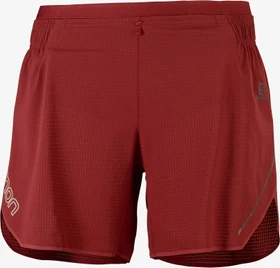 Salomon Sense Aero 5 Hose kurz cabernet/apricot ice/black (Damen)