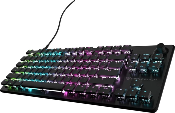 Turtle Beach Vulcan II TKL, schwarz, LEDs RGB, TITAN Mechanical Linear, USB, US