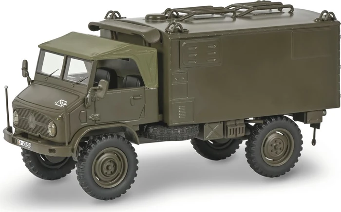 Schuco Unimog 404 S Koffer