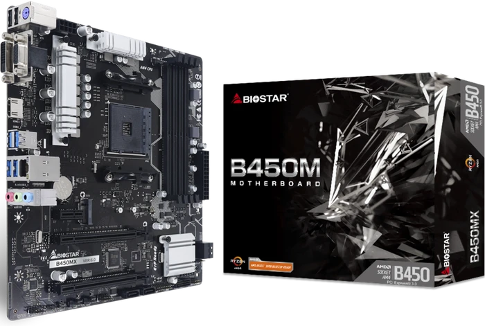 Biostar B450MX (AMD AM4)