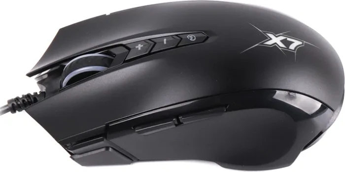 A4Tech X89 Oscar Neon Gaming Mouse, Stone schwarz, USB