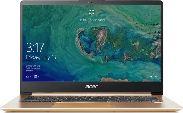 Acer Swift 1 SF114-32-P9Y2, gold, Pentium Silver N5000, 4GB RAM, 256GB SSD, DE