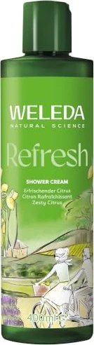 Weleda Refresh Citrus Cremedusche, 400ml