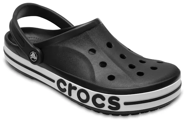 Crocs Bayaband schwarz/weiß