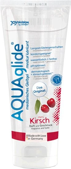 Joydivision AQUAglide Kirsch Gleitgel, 100ml