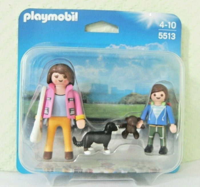 playmobil City Life Duo Pack Mama mit Schulkind