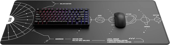 Dark Project ALU81A Terra Nova Wireless Gaming Keyboard, schwarz, LEDs RGB, g3ms Moonstone, USB/Bluetooth, US