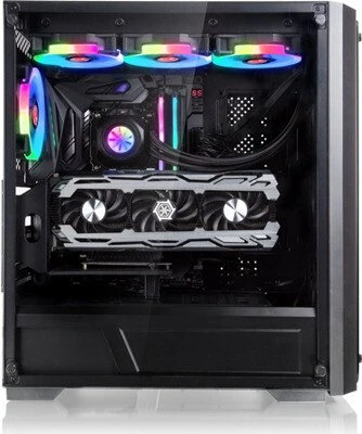 Raijintek Ponos TG, Glasfenster