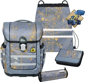 McNeill Ergo Complete Steel Schultaschen-Set, 4-tlg.