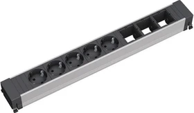 Bachmann Conference/Top Frame, 5-fach, Steckdoseneinheit, 3x Custom, 5x Schuko