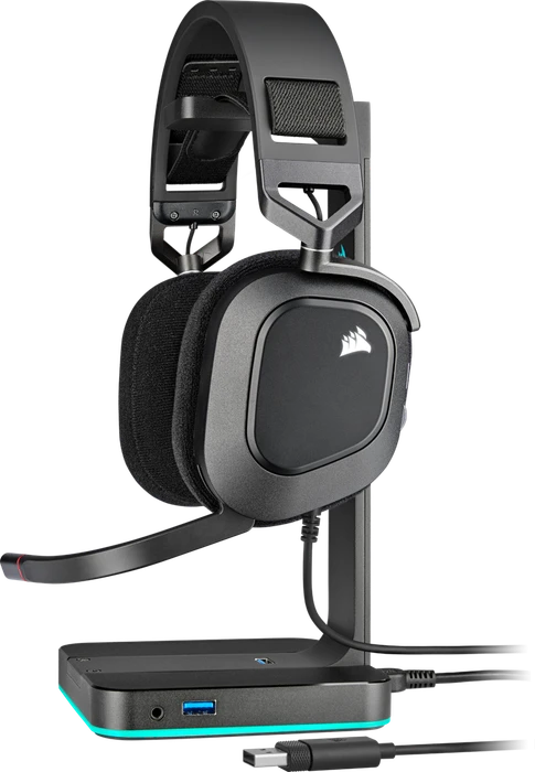 Corsair HS80 RGB USB carbon