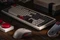 8BitDo Retro R8 Mouse mit Ladestation, N Edition, grau/rot, USB/Bluetooth Vorschaubild