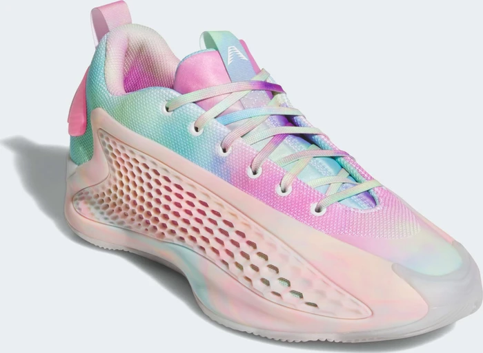 adidas Anthony Edwards 1 Low cloud white/acid orange/bliss pink