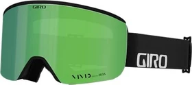 Giro Axis black wordmark/vivid emerald-vivid infrared