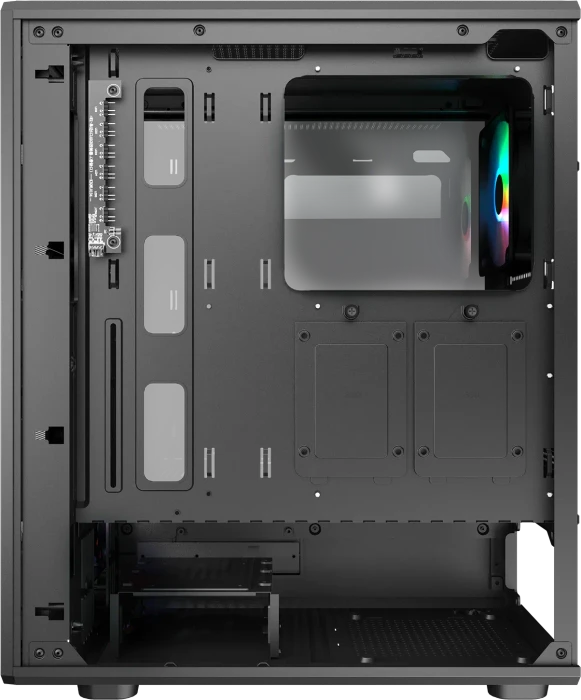Cougar Airface Pure RGB, schwarz, Glasfenster