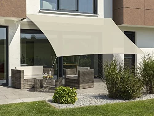 Schneider Teneriffa Sonnensegel 500x360cm natur