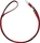 Hunter verstellbare Führleine Neopren 20/300, 3m, schwarz/rot (67863)