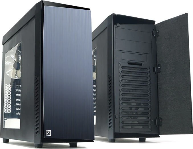 Zalman R1 schwarz, Acrylfenster