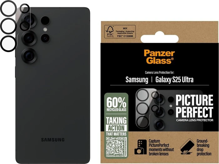 PanzerGlass PicturePerfect Camera Lens Protector für Samsung Galaxy S25 Ultra
