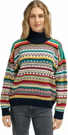 Dale of Norway Utsira Strickpullover marine/off white/raspberry (Damen)