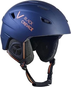 Black Crevice Streif Helm navy/orange
