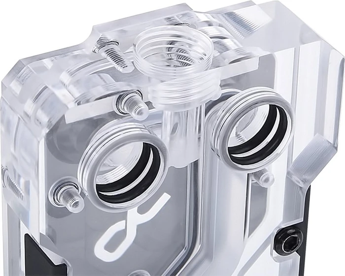 Alphacool GPX SLI Connector Dual ARGB X4 - 4-Slot, Acryl, Acetal