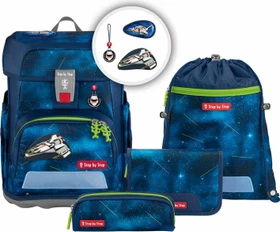 Step by Step Cloud Starship Galactus Schultaschen-Set, 5-tlg.