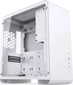Jonsbo U4 Pro, weiß, Glasfenster