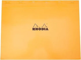 Rhodia Basics Notizblock N°38, A3+, kariert, orange, 80 Blatt