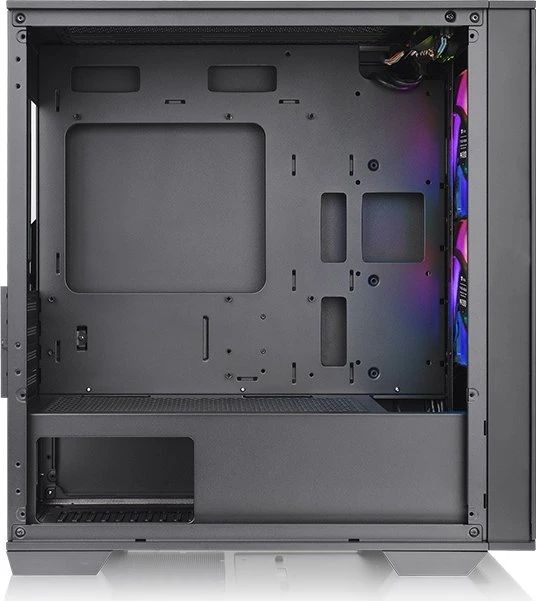 Thermaltake Divider 170 TG ARGB, schwarz, Glasfenster