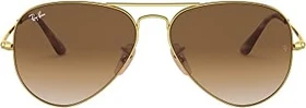Ray-Ban RB3689 62mm gold/light brown gradient