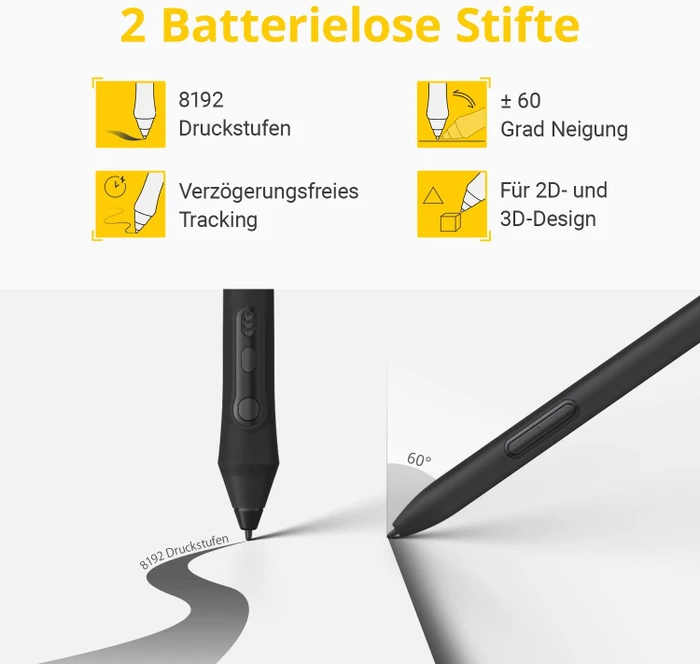 Xencelabs Pen Tablet Medium, schwarz