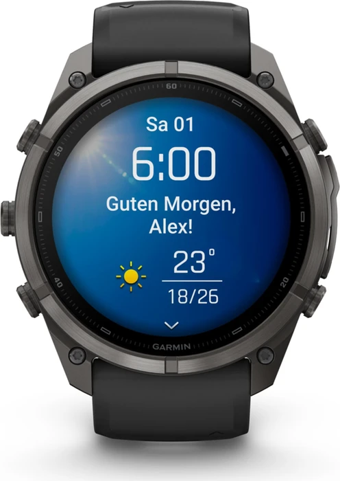 Garmin Fenix 9 Pro 51mm carbon grey dlc titanium/black-pebble grey
