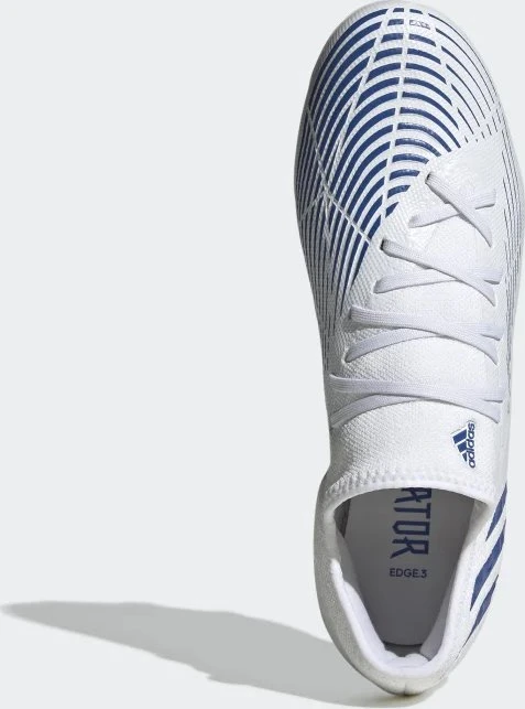 adidas Predator Edge.3 Low FG cloud white/hi res blue (Herren)