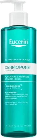 Eucerin DermoPure Clinical porenverfeinerndes Reinigungsgel, 400ml