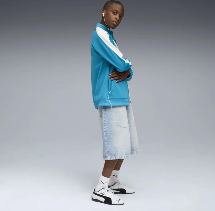 Puma T7 Always On Trainingsjacke tropical blue (Junior)