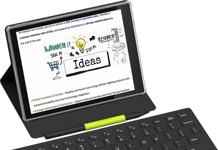 HANNspree Lumo 7.8 Reader Tablet, schwarz